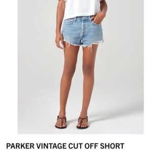 Agolde Light Blue High-Waisted Denim Jeans